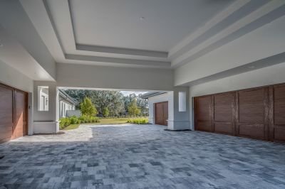 Completed Brick Driveway