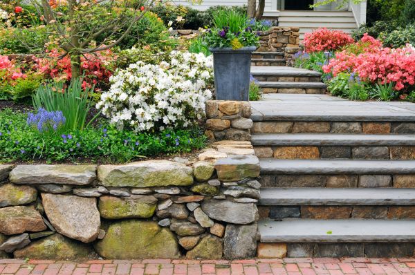Stone Stairs Repair in Elyria