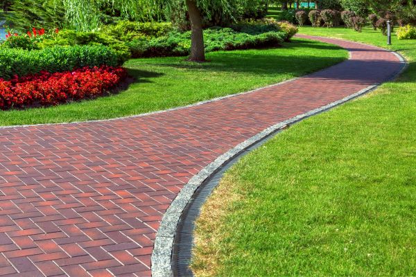 Brick Walkway Installation in Elyria
