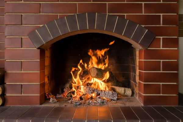 Brick Fireplace Installation in Elyria