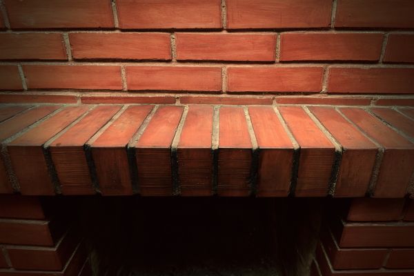 Brick Mantel Installation in Elyria