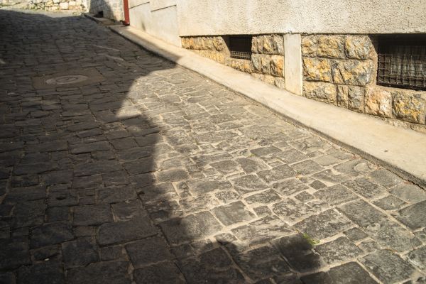 Stone Sidewalk Repair in Elyria
